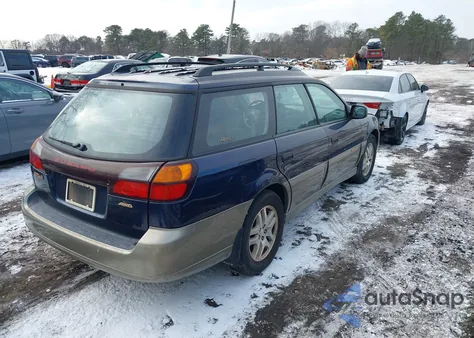 2003 Subaru Outback из США, поврежденный, VIN 4S3BH675637657967